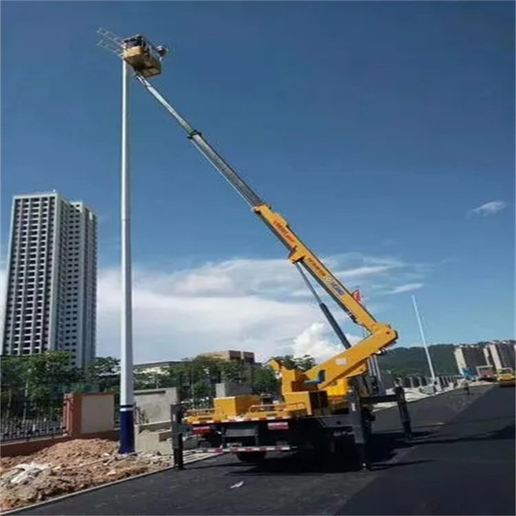 浦江县维修路灯的曲臂升降车出租